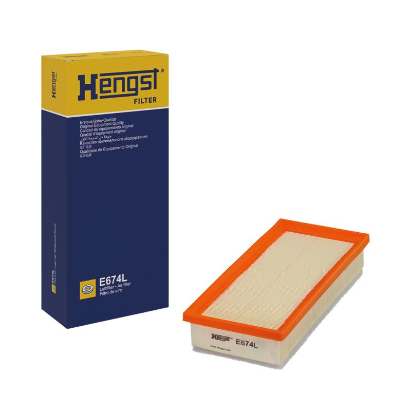 Filtre à air HENGST FILTER E674L - Visuel 1