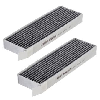 Filtre, air de l'habitacle HENGST FILTER E6902LC-2 pour CITROEN C4 BLUEHDI 110 - 110cv