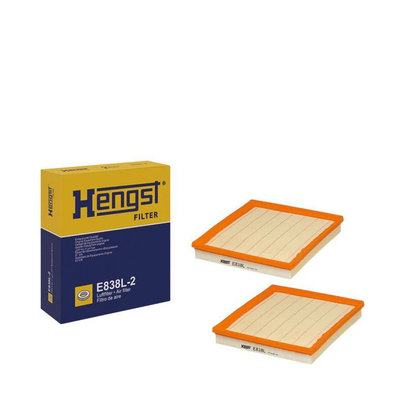 Filtre à air HENGST FILTER E838L-2 - Visuel 1