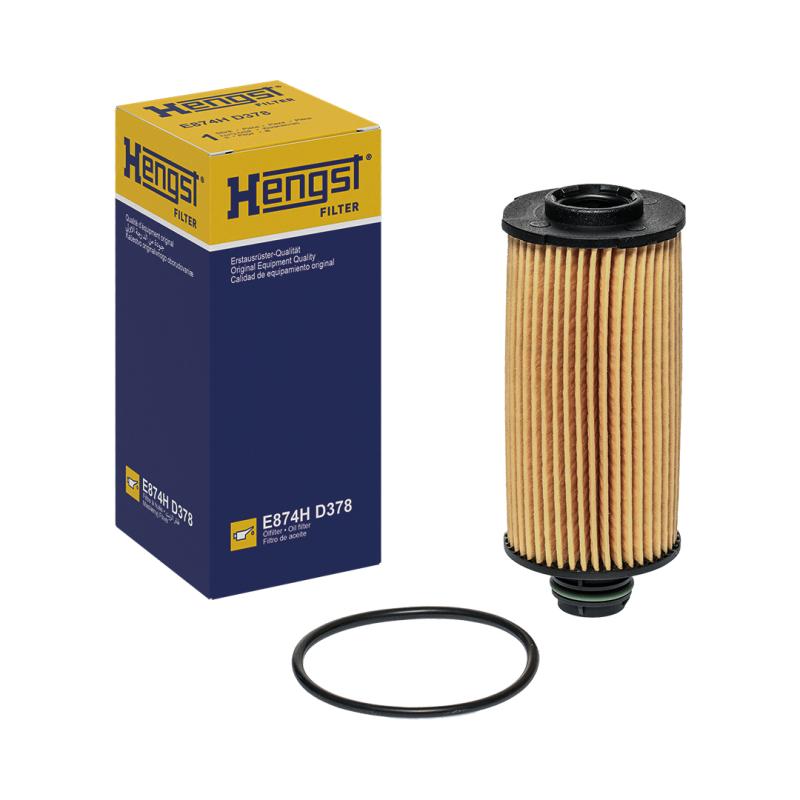 Filtre à huile HENGST FILTER E874H D378 - Visuel 1