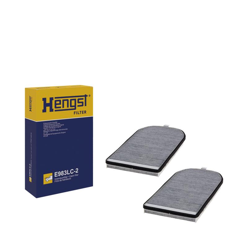 Filtre, air de l'habitacle HENGST FILTER E983LC-2 - Visuel 1
