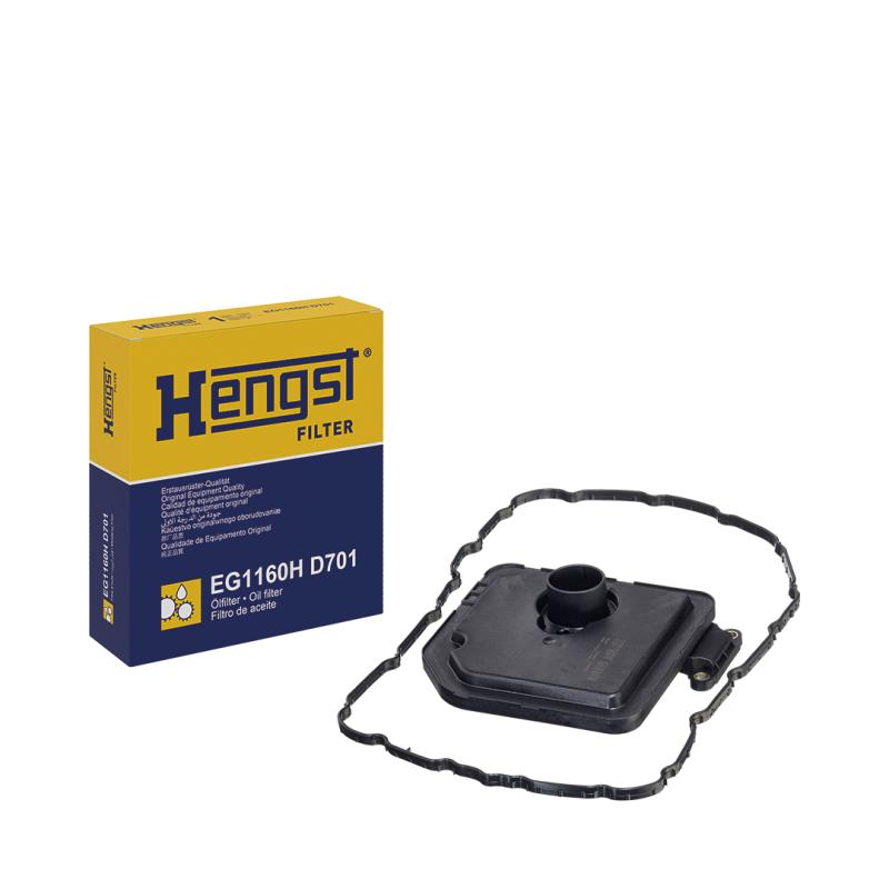 Kit de filtre hydraulique, boîte automatique HENGST FILTER EG1160H D701 - Visuel 1