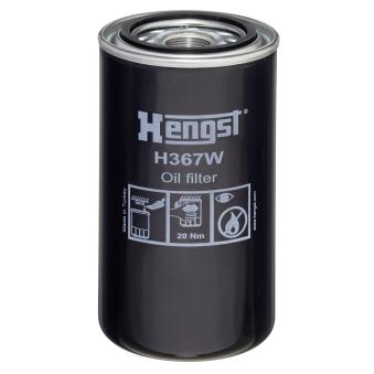 Filtre à huile HENGST FILTER H367W pour DODGE RAM 2500 6.7 D 4WD - 354cv