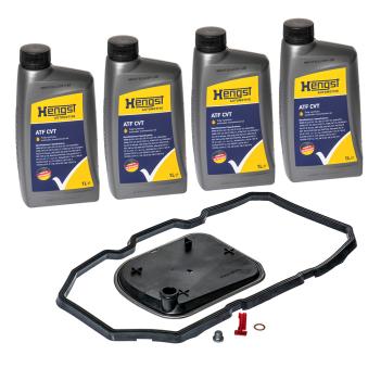 Kit pces, vidange d'huile de boîte de vitesses automatique HENGST FILTER [KIT822]