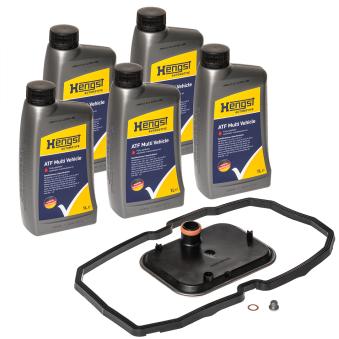 Kit pces, vidange d'huile de boîte de vitesses automatique HENGST FILTER [KIT827]