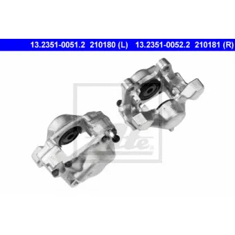 Étrier de frein ATE 13.2351-0051.2 pour OPEL VECTRA 2.5 i V6 - 170cv