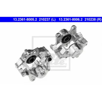 Étrier de frein ATE 13.2361-8005.2 pour MERCEDES-BENZ CLASSE E E 280 4-matic - 204cv