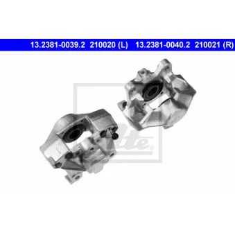 Étrier de frein ATE 13.2381-0040.2 pour FORD MONDEO 2.5 ST 200 - 205cv
