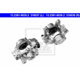 Étrier de frein ATE 13.2381-8035.2 pour MERCEDES-BENZ CLASSE C C 220 T D - 95cv