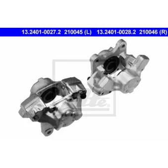 Étrier de frein ATE 13.2401-0028.2 pour VOLVO FMX 2,4 TD - 113cv