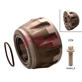 Roulement de roue FAG 564734.H195 pour LANCIA DELTA 1.4 i - 69cv