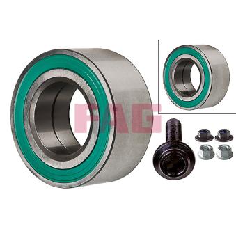 Roulement de roue avant FAG 713 6103 50 pour PORSCHE CAYENNE 3.0 - 218cv