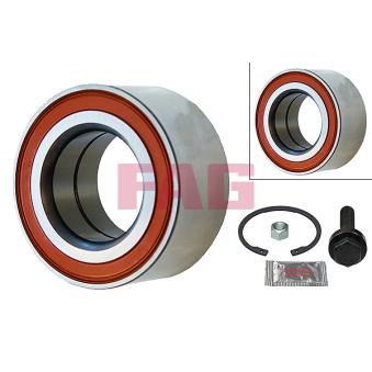 Roulement de roue avant FAG 713 6104 50 pour AUDI A6 1.9 TDI - 110cv