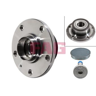 Roulement de roue arrière FAG 713 6109 60 pour MAZDA 929 1.6 TDI - 110cv
