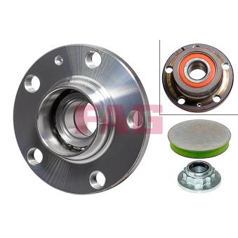 Roulement de roue arrière FAG 713 6110 20 pour MITSUBISHI COLT 1.0 TSI - 110cv