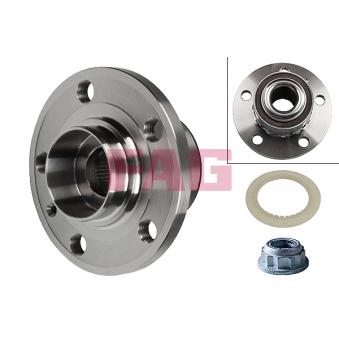 Roulement de roue avant FAG 713 6111 10 pour VOLKSWAGEN POLO 1.0 TSI - 110cv