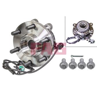 Roulement de roue avant FAG 713 6139 40 pour NISSAN PATHFINDER 3.0 DCI - 231cv
