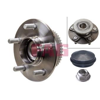 Roulement de roue arrière FAG 713 6139 70 pour NISSAN PRIMERA 1.8 - 115cv