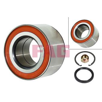 Roulement de roue arrière FAG [713 6156 80]