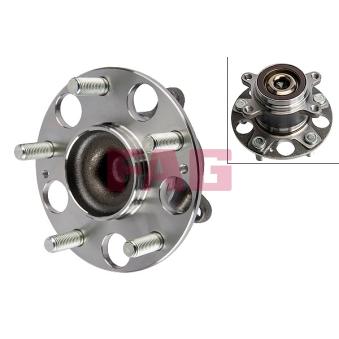 Roulement de roue arrière FAG 713 6179 70 pour HONDA CIVIC 1.3 IMA - 116cv