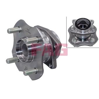 Roulement de roue arrière FAG [713 6186 70]