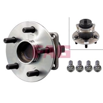 Roulement de roue arrière FAG 713 6188 30 pour TOYOTA AVENSIS 2.2 D-4D - 150cv