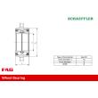 FAG 713 6194 30 - Roulement de roue avant