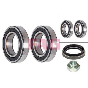 Roulement de roue avant FAG [713 6251 30]