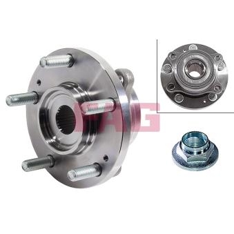 Roulement de roue avant FAG 713 6268 10 pour HYUNDAI I30 1.4 - 99cv