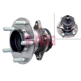 Roulement de roue arrière FAG 713 6280 10 pour FORD FOCUS 1.8 MRZ - 120cv