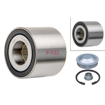 Roulement de roue arrière FAG 713 6302 70 pour RENAULT KANGOO 1.9 DCI 4x4 - 84cv