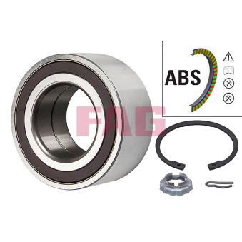 Roulement de roue avant FAG 713 6305 80 pour SUZUKI VITARA 2.0 HDI 95 - 94cv