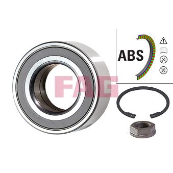 Roulement de roue avant FAG 713 6307 60 pour KIA CEED 1.2 THP 110 - 110cv