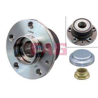 Roulement de roue arrière FAG 713 6400 10 pour MERCEDES-BENZ CLE 2.0 HDi - 109cv