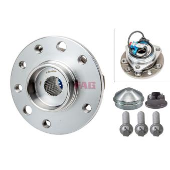 Roulement de roue avant FAG 713 6443 20 pour MITSUBISHI SPACE 1.8 - 140cv