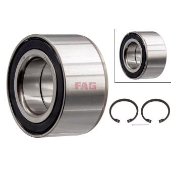 Roulement de roue avant FAG 713 6446 70 pour OPEL KADETT 1.5 TD - 72cv