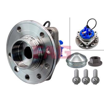 Roulement de roue avant FAG 713 6448 10 pour MITSUBISHI SPACE 1.8 - 140cv