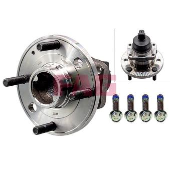 Roulement de roue arrière FAG 713 6449 60 pour CITROEN NEMO 2.0 - 131cv