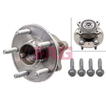 Roulement de roue arrière FAG 713 6451 30 pour KIA SHUMA 1.6 CDTI - 110cv