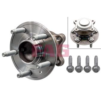 Roulement de roue arrière FAG 713 6452 90 pour KIA SHUMA 1.6 CDTI - 110cv