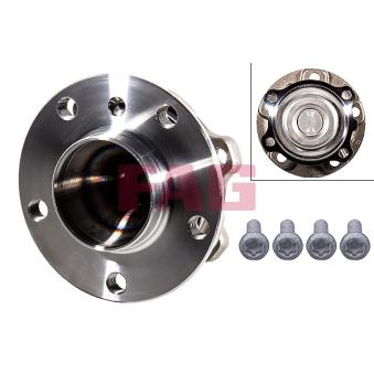 Roulement de roue avant FAG 713 6496 00 pour BMW Série 5 528 i - 258cv
