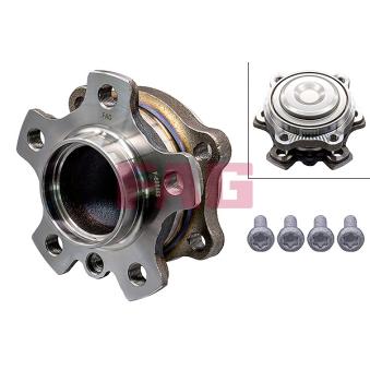 Roulement de roue avant FAG 713 6497 50 pour BMW Série 5 520 d - 163cv