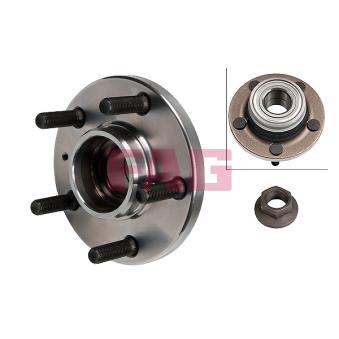 Roulement de roue avant FAG 713 6600 90