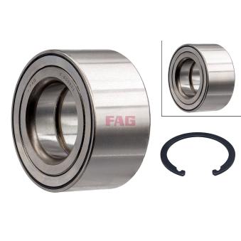 Roulement de roue avant FAG 713 6601 30 pour MERCEDES-BENZ CLASSE E 1.6 - 109cv