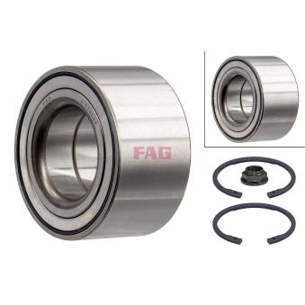 Roulement de roue avant FAG 713 6650 20 pour SAAB 900 2.5 -24 V6 - 170cv