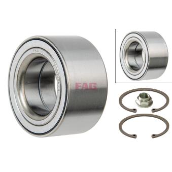 Roulement de roue avant FAG 713 6651 40 pour PORSCHE 944 2.0 i - 110cv