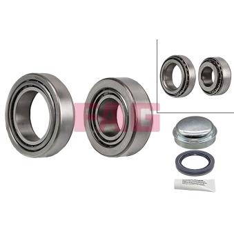 Roulement de roue avant FAG 713 6680 70 pour AUDI TT E 300 - 252cv