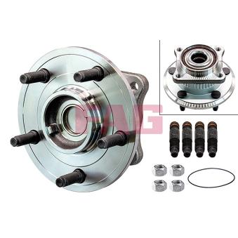 Roulement de roue arrière FAG 713 6704 00 pour AUDI A4 3.0 CRD - 218cv