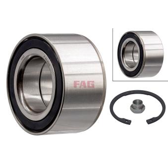 Roulement de roue avant FAG 713 6780 40 pour FORD PUMA 1.7 16V - 125cv