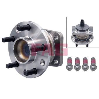 Roulement de roue arrière FAG 713 6784 30 pour MAZDA RX 1.8 16V - 110cv